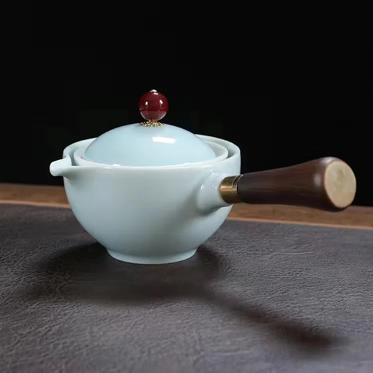 Ceramic Rotating Teapot